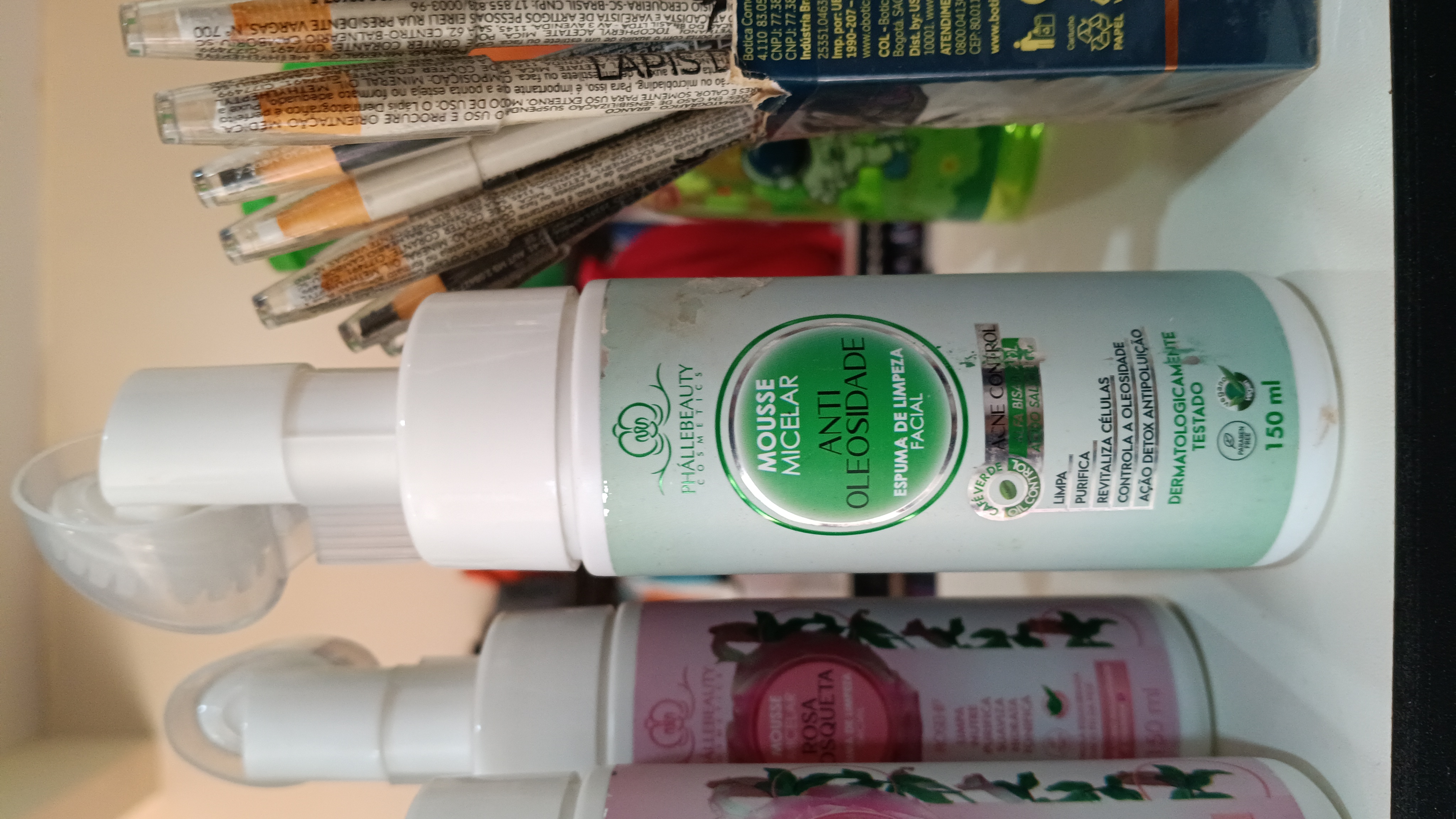 Mousse micelar Antioleosidade
